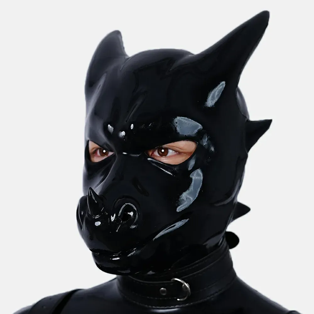 Silicone Evil Dragon Hood