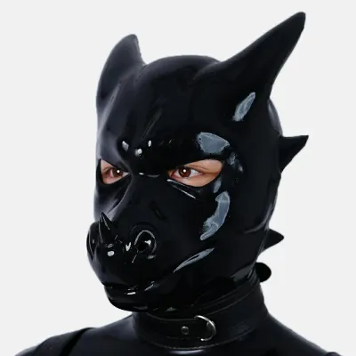 Silicone Evil Dragon Hood