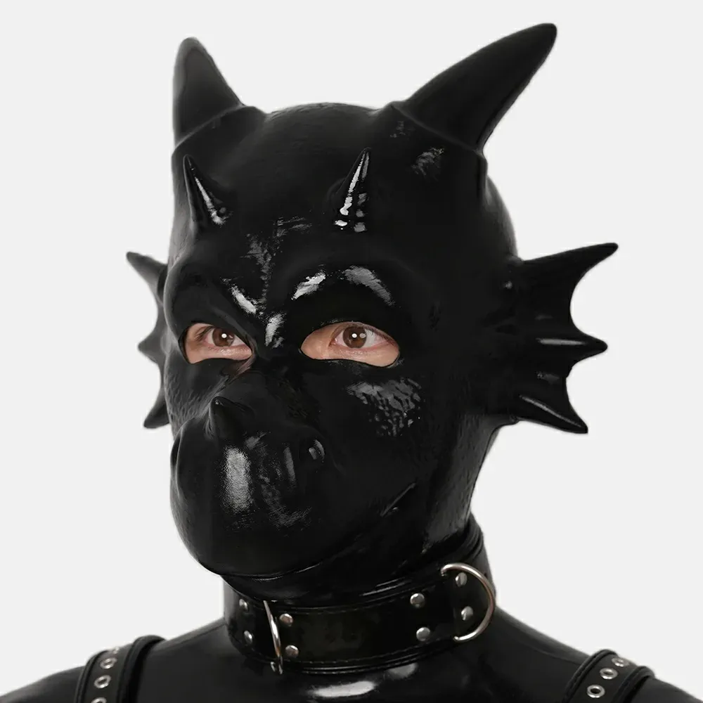 Silicone Light Dragon Hood