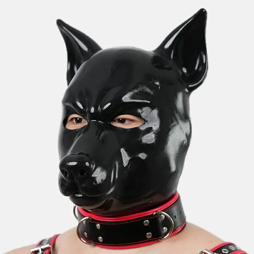 Silicone German Shepherd Dog Hood