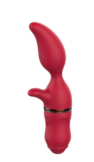 OBSESSD ANAL PLUG WAND VIBRATOR - red