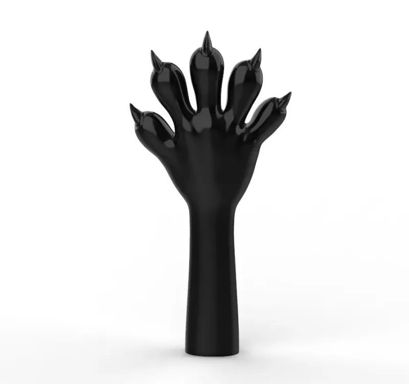 Silicone Furry Dog Paw