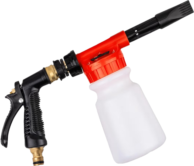 Garden hose foam cannon
