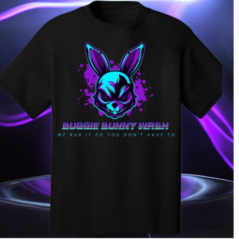 Buggie Bunny Black T Shirts