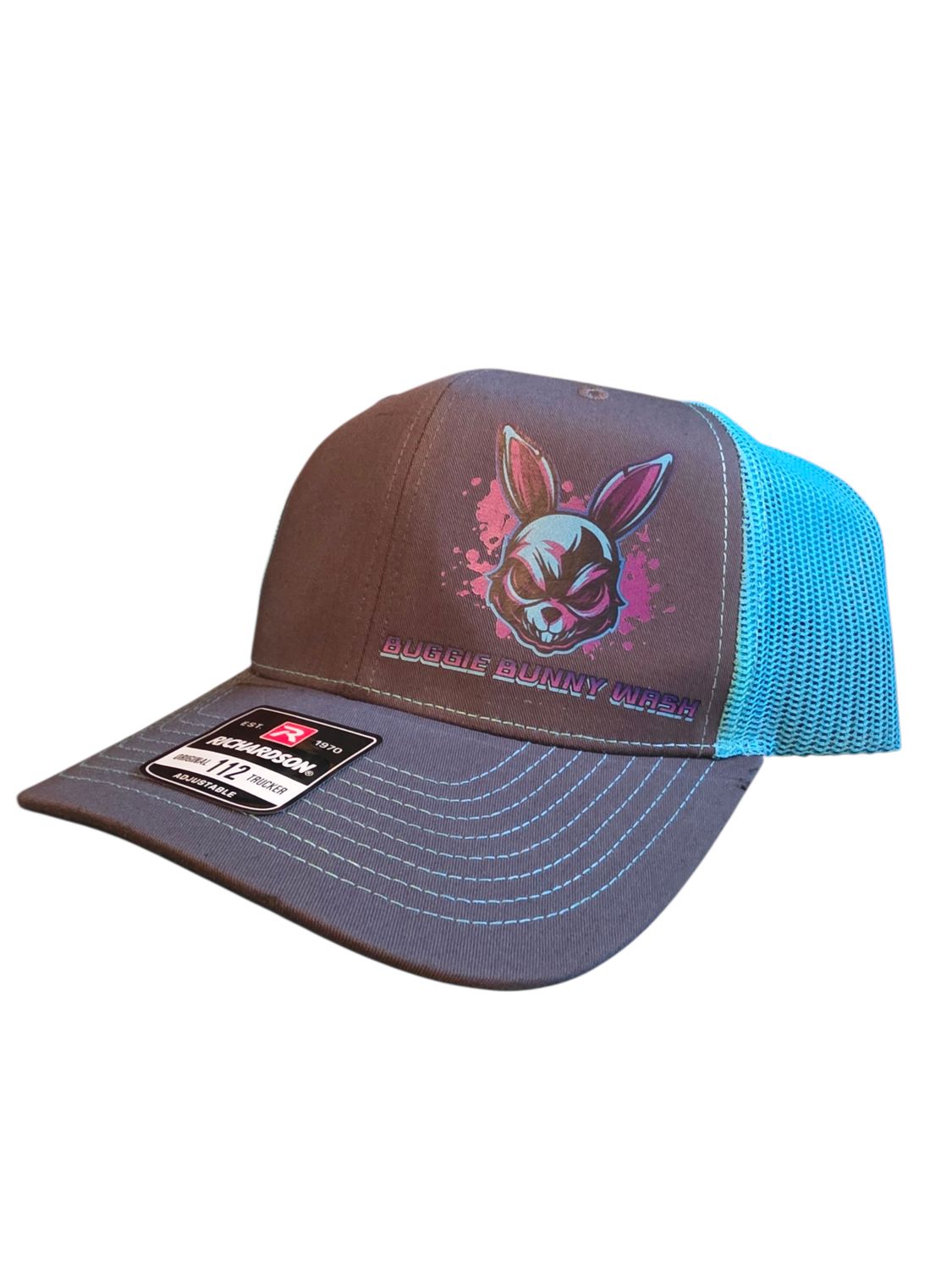 Buggie Bunny Blue Trucker Hat