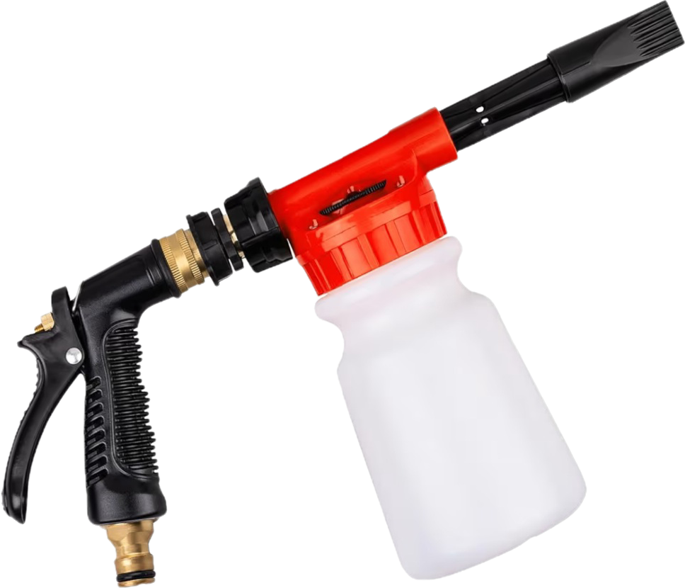 Garden hose foam cannon