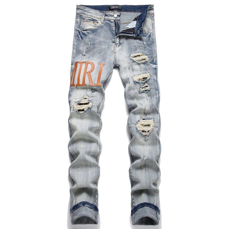 Amiri Jeans Slim Fit Blue