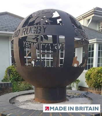 800mm England Rugby Special Firepit