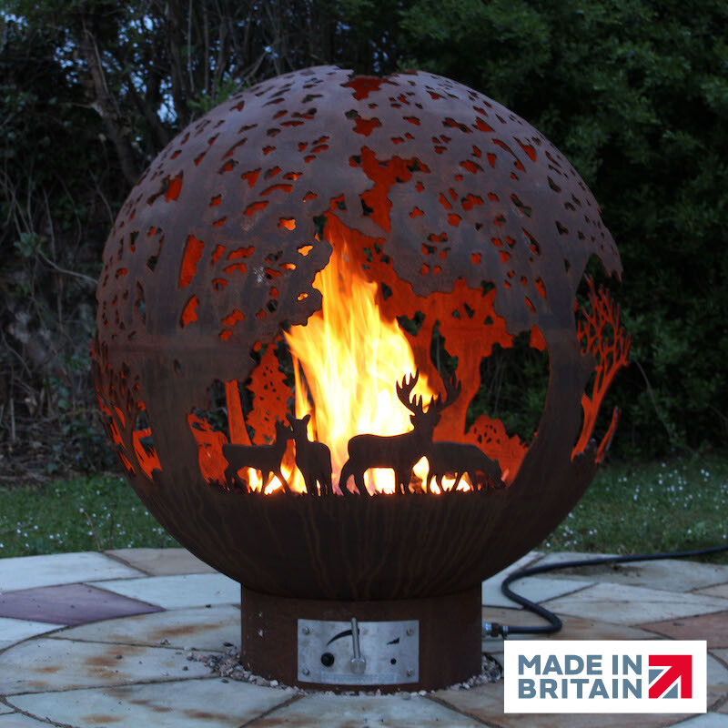 900mm English Country Gas Firepit