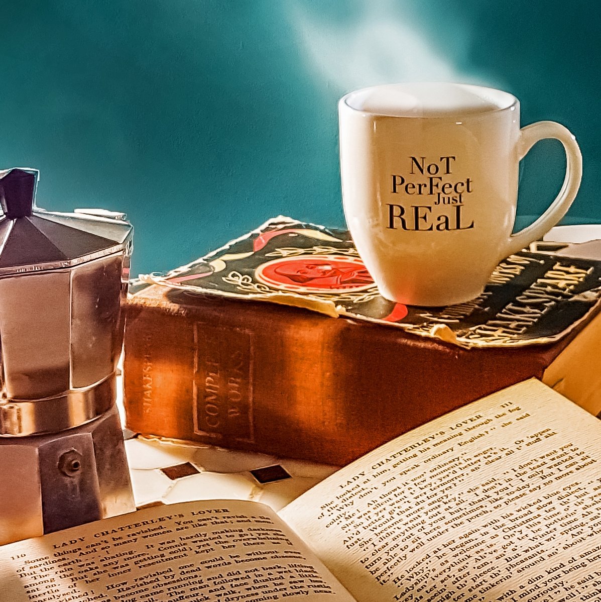 Not Perfect Just Real Mug