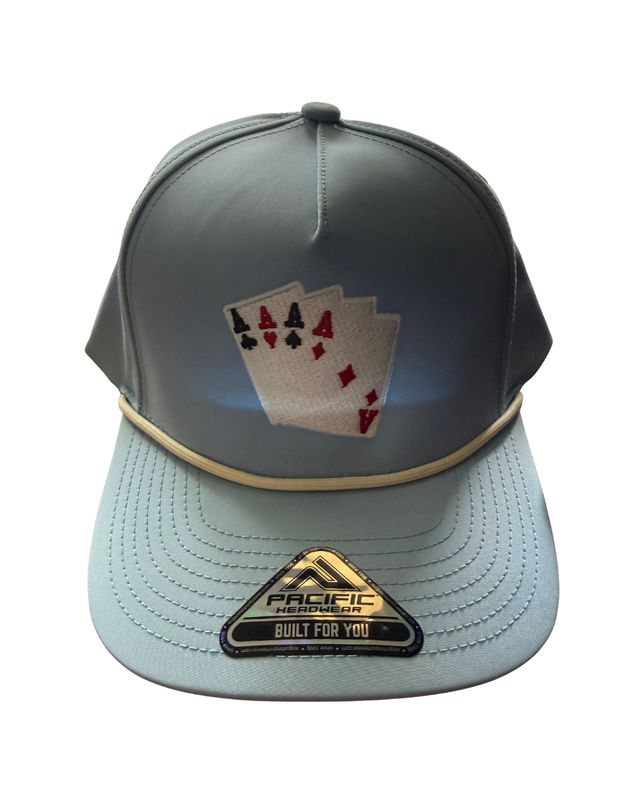 Aces Full Snapback Braided Hat