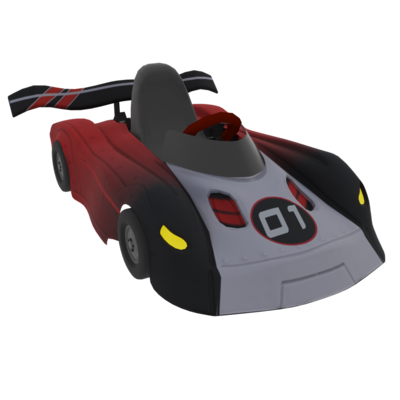 Upland Ready KART - Red Lightning Racer / RA-K001