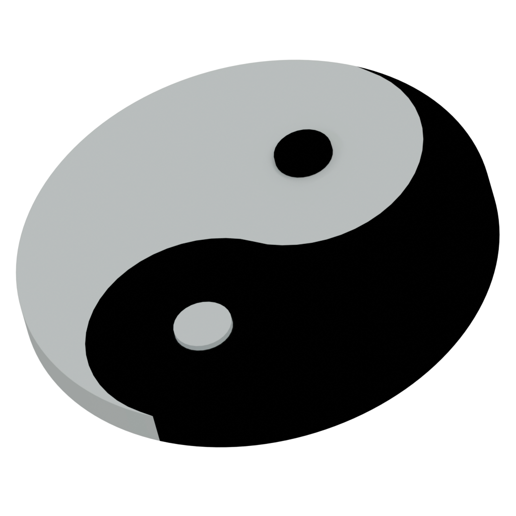 Yin &amp; Yang - Upland Ready Game Asset