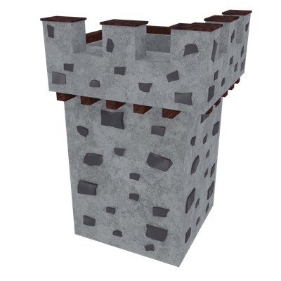 CUSTOM - Castle Fence Set