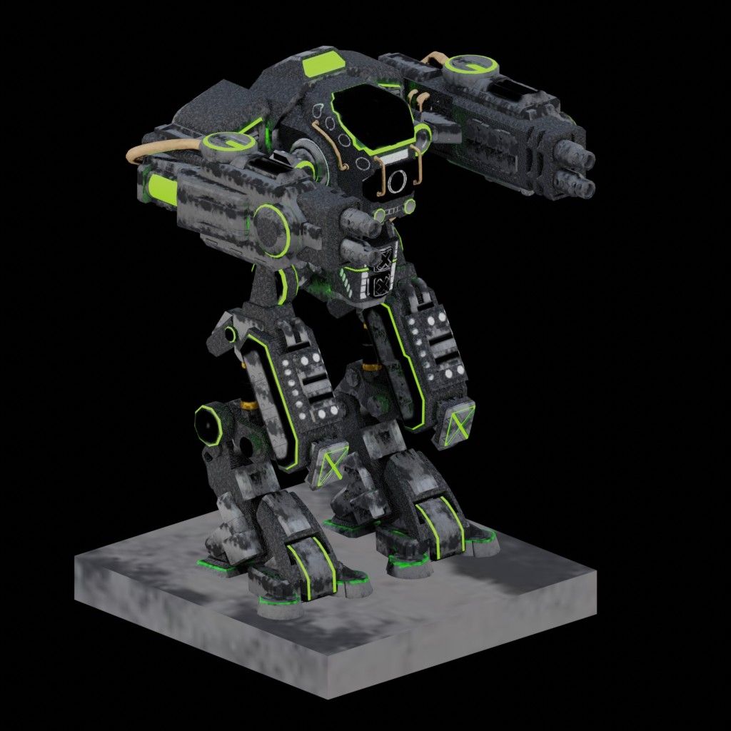 Ready Assets - Pack of 5 mechs