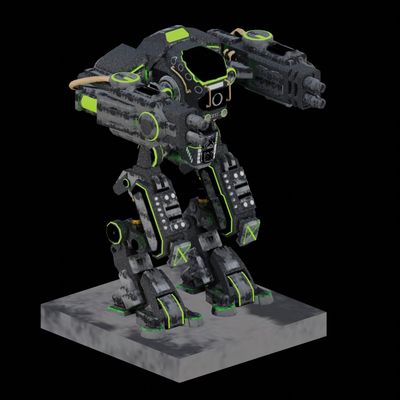 Ready Assets - Pack of 5 mechs