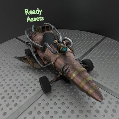 Ready Assets - Steampunk Bullet Kart