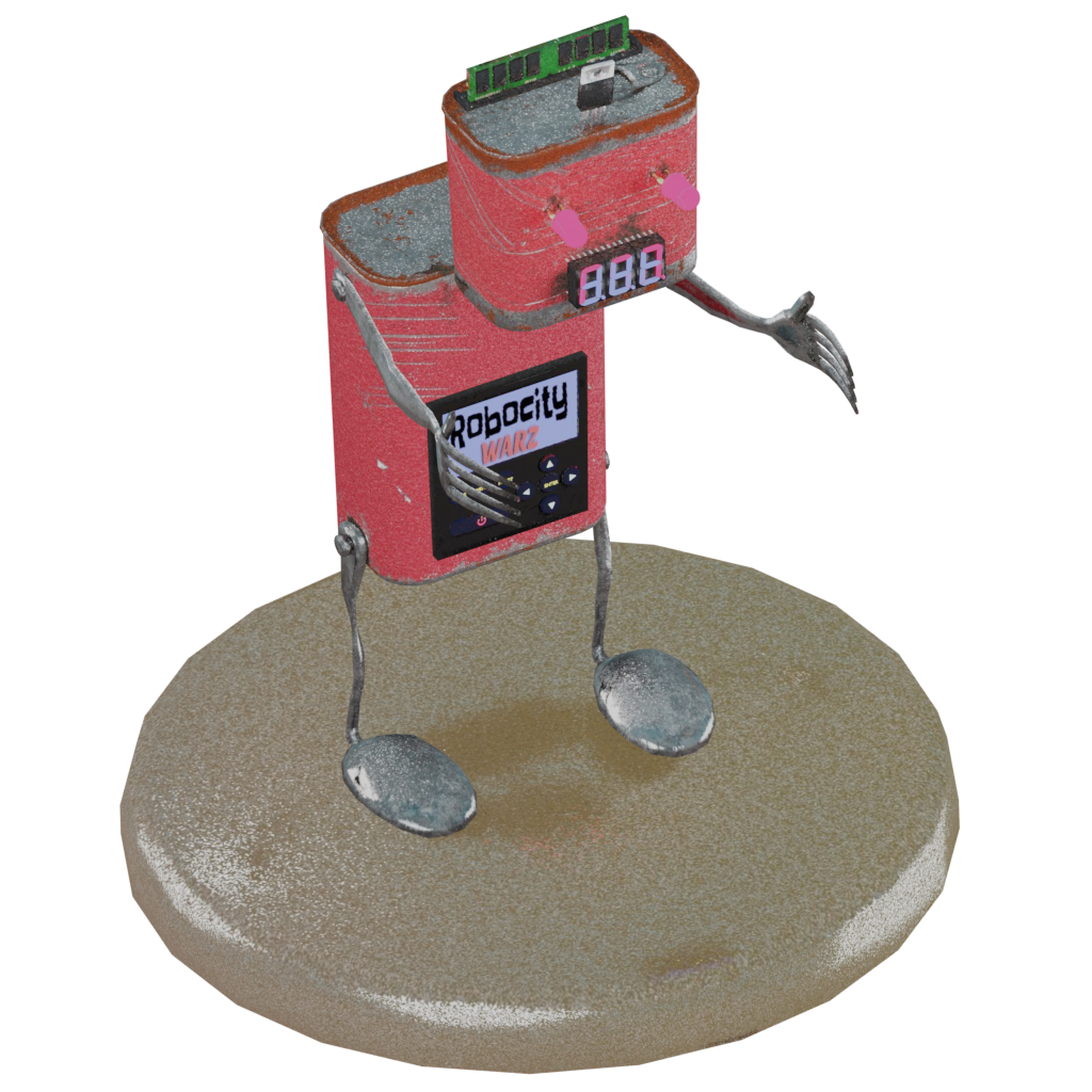 DIY Robots collection Set x 2 map assets