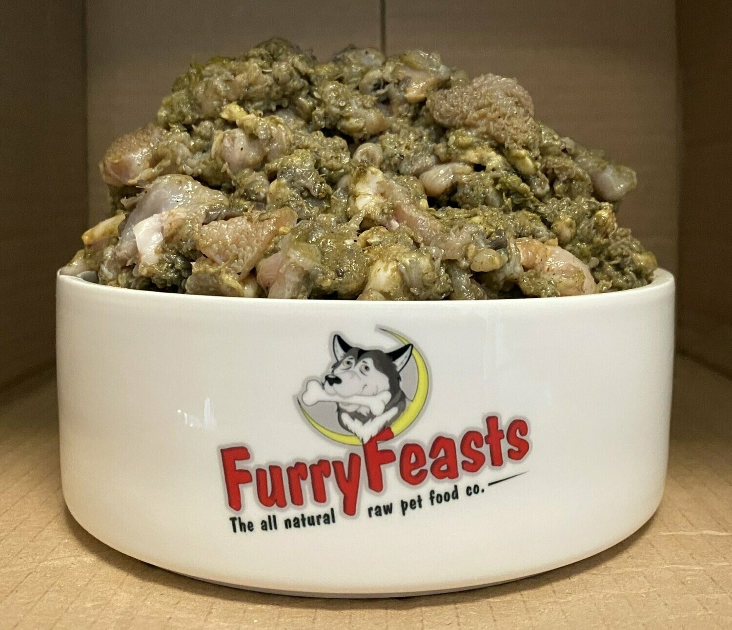 Furry Feasts Stinky Lambs Tripe 1kg (boneless)