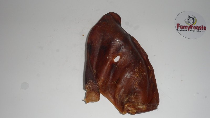 Furry feasts dried pig ear