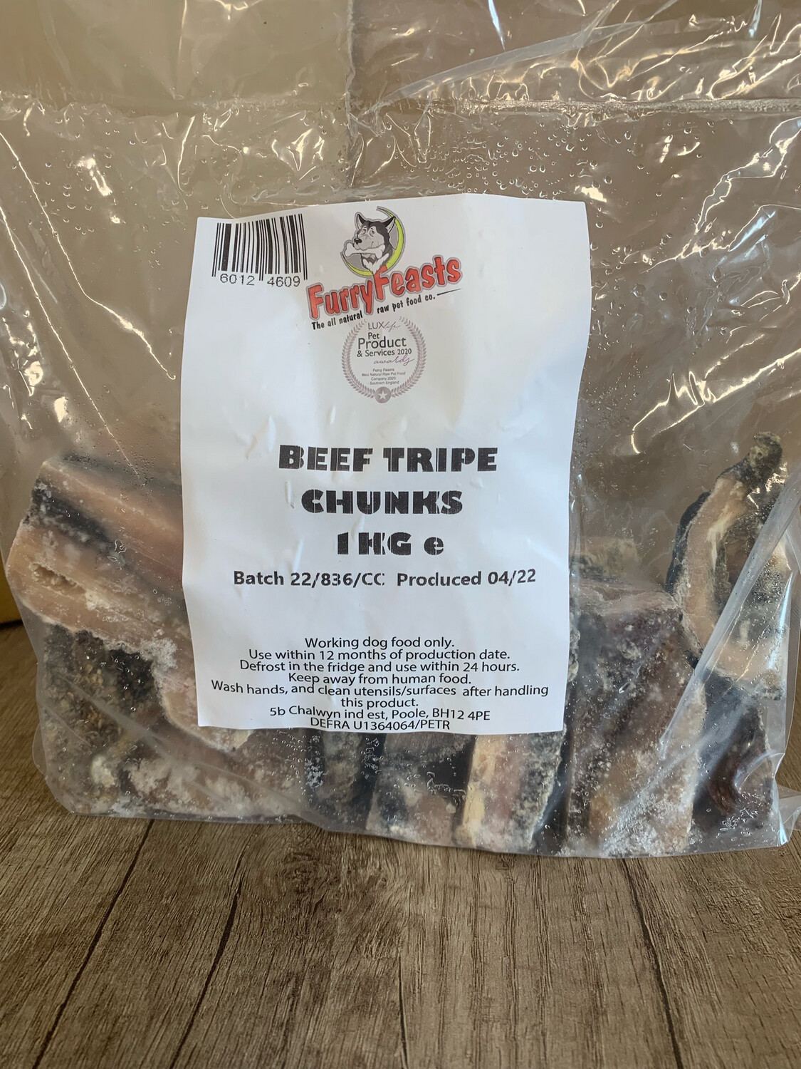 Beef Tripe Chunks
