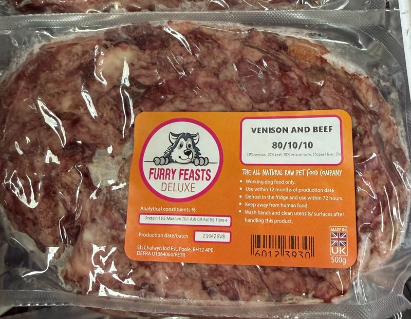 Deluxe Venison & beef 500g
