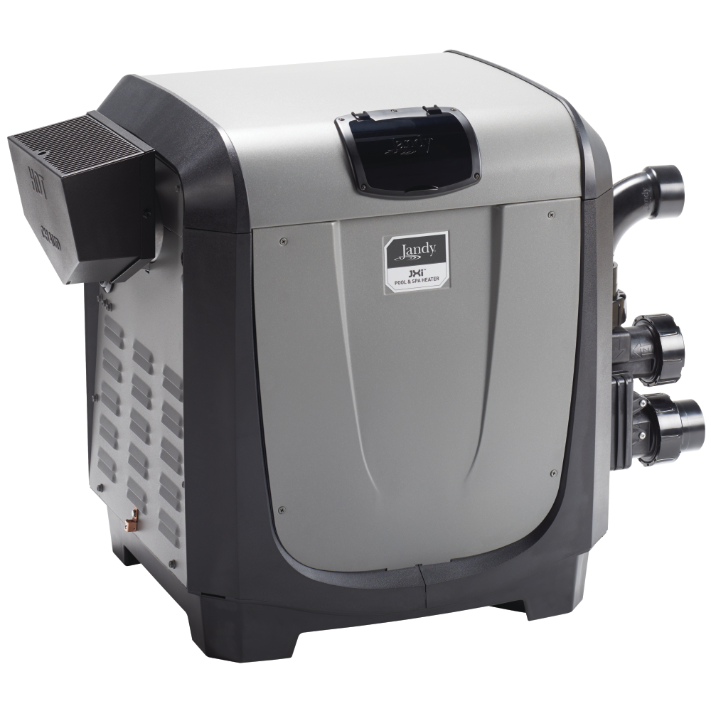 JXi POOL HEATER 400 NATURAL THE JXI OFFERS A SPACE-SAVING AND ENERGY-EFFICIENT DESIGN THAT’S EASY TO INSTALL