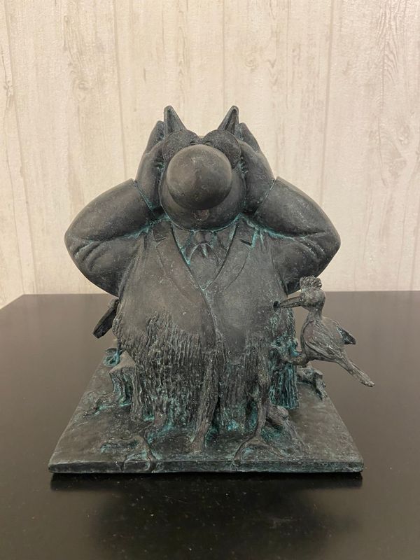 Bronze Chat Racine