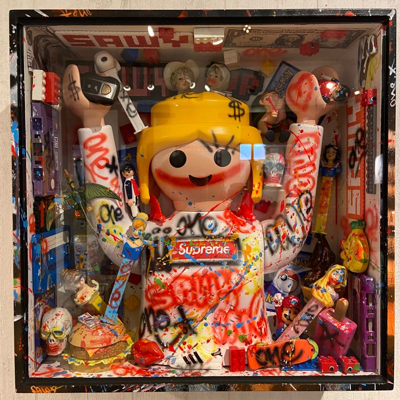 Melting Box : Playmobil femme