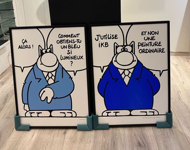 IKB bleu Klein