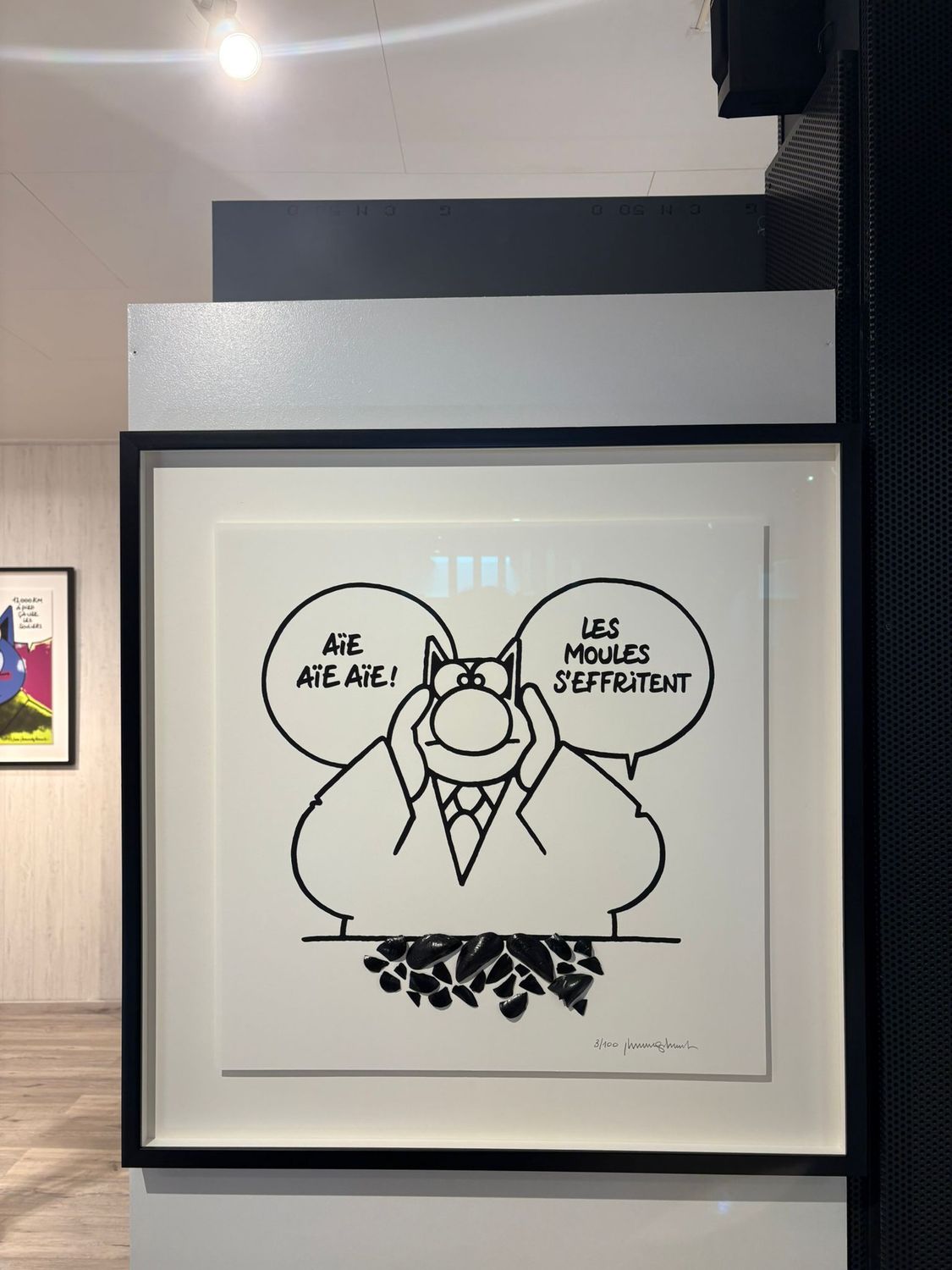 Les moules s’effritent