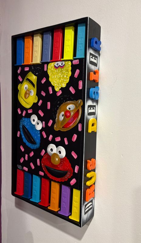 SAWY, Pez Sesame Street, Oeuvre originale.
