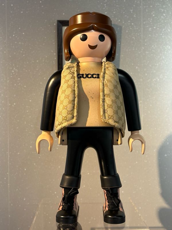 SAWY, Playmobil XXL customisé, 60 cm, Madame Gucci