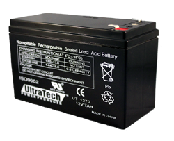 Ultratech Power Products UT 1270 12V 7Ah Sealed Lead Acid Alarm Battery