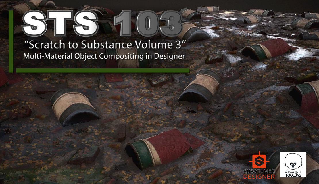 Scratch to Substance V3: Multi-Material Compositing/Designer