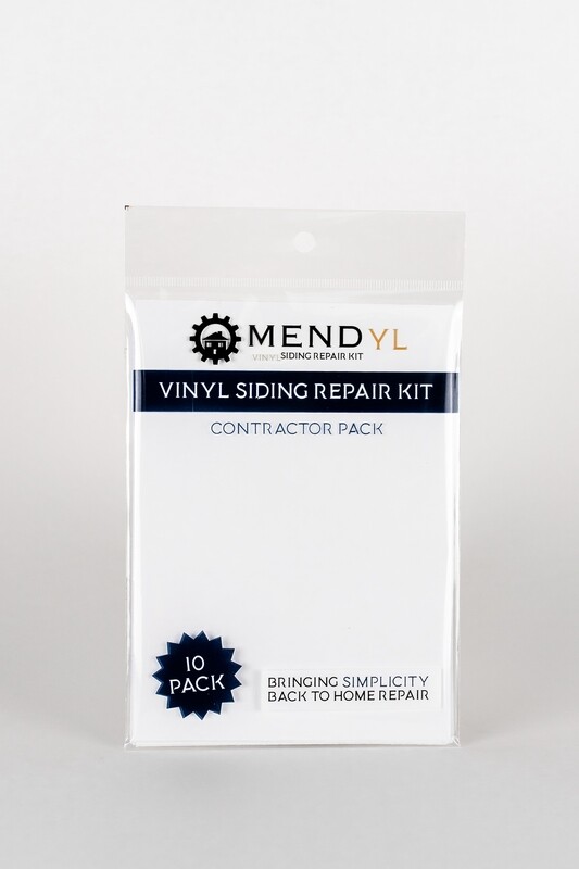 *CONTRACTOR SPECIAL* MENDYL VINYL SIDING REPAIR KIT - 10 Pack