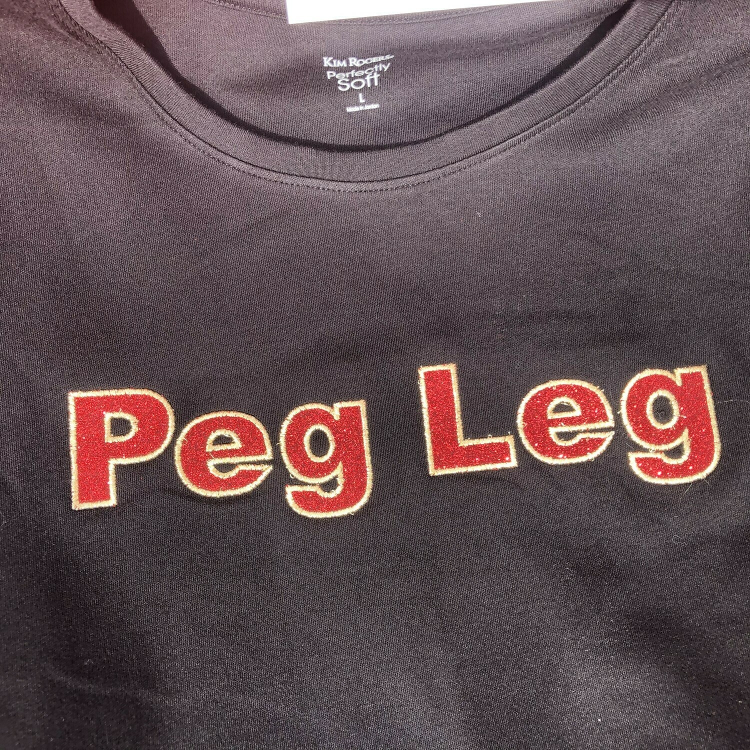 PegLeg Glitter Shirt