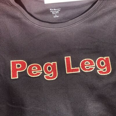 PegLeg Glitter Shirt