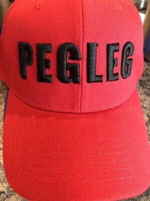 Peg leg puffy hat