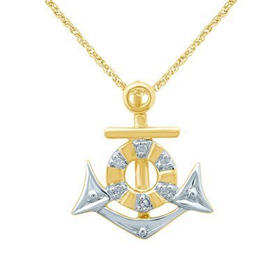10K 0.02CT D-PENDANT LDS RDS