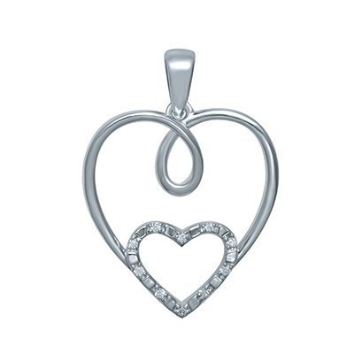 10K 0.04CT D-PENDANT LDS RDS