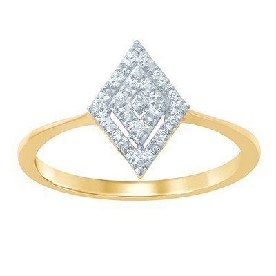 10K 0.04CT D-RING LDS RDS