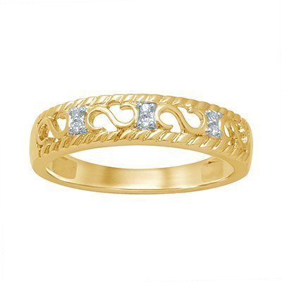 10K 0.04CT D-RING LDS RDS