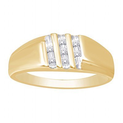 10K 0.06-0.07CT D-BAND MEN RDS