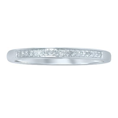 10K 0.06-0.08CT D-RING BAND LDS RDS