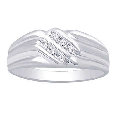 10K 0.06CT D-RING MEN RDS MP