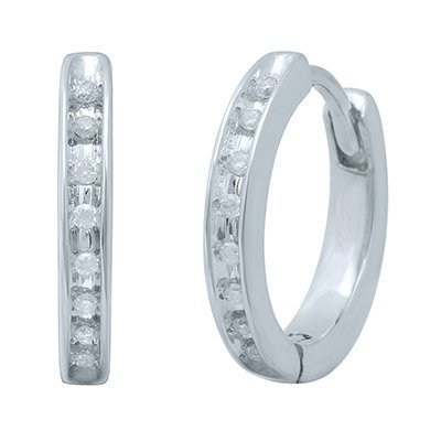 10K 0.09-0.10CT D-EARRING RDS