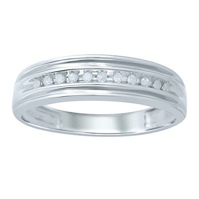 10K 0.09-0.11CT D-BAND MEN RDS