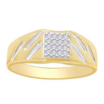 10K 0.10-0.13CT D-RING MENS RDS