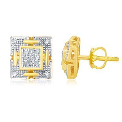 10K 0.10CT D-EARRING RDS MP